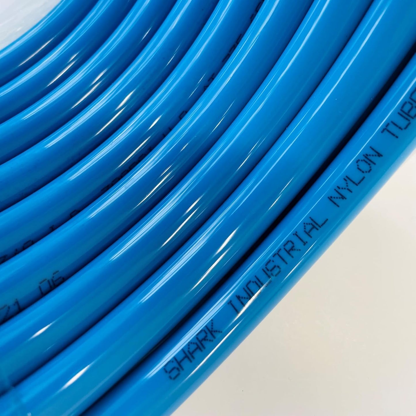 1/2” OD Nylon Tubing x 10M (32.8ft). Air line or fuel line replacement. 0 – 300 PSI (Blue)