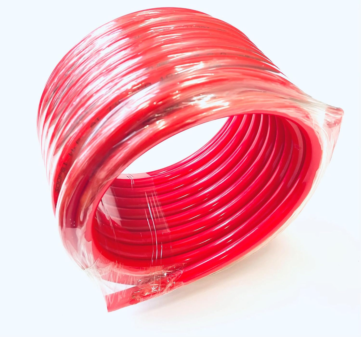 1/2” OD Nylon Tubing x 10M (32.8ft). Air line or fuel line replacement. 0 – 300 PSI (Red)