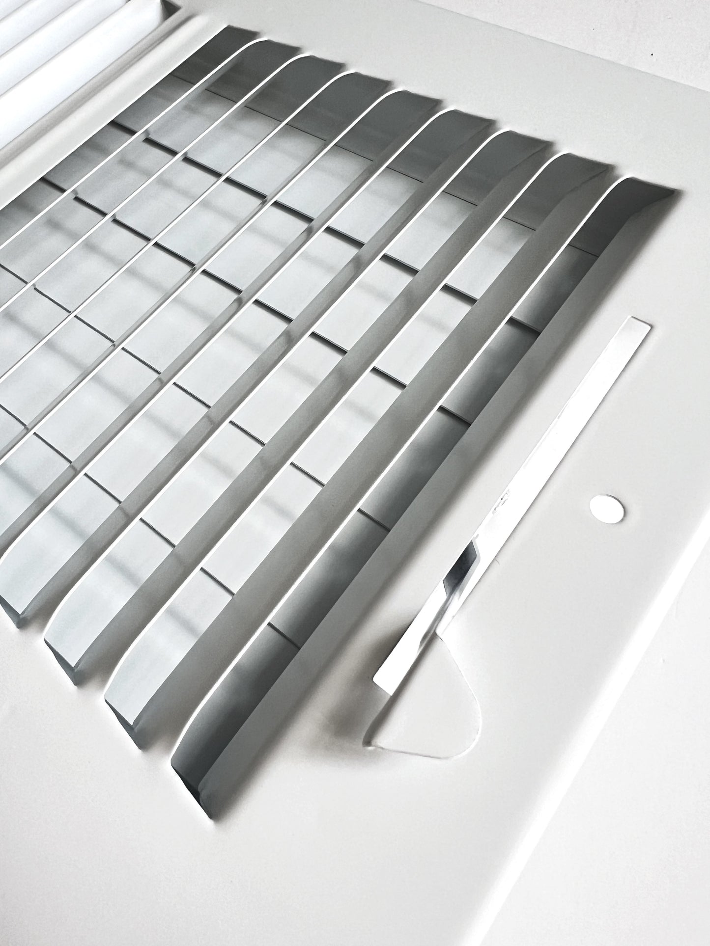 10"x 6" (duct opening size) 2-way Stamped Face Steel Ceiling/sidewall Air Supply Register - Vent Cover - Actual Outside Dimension 11.75" X 7.75"