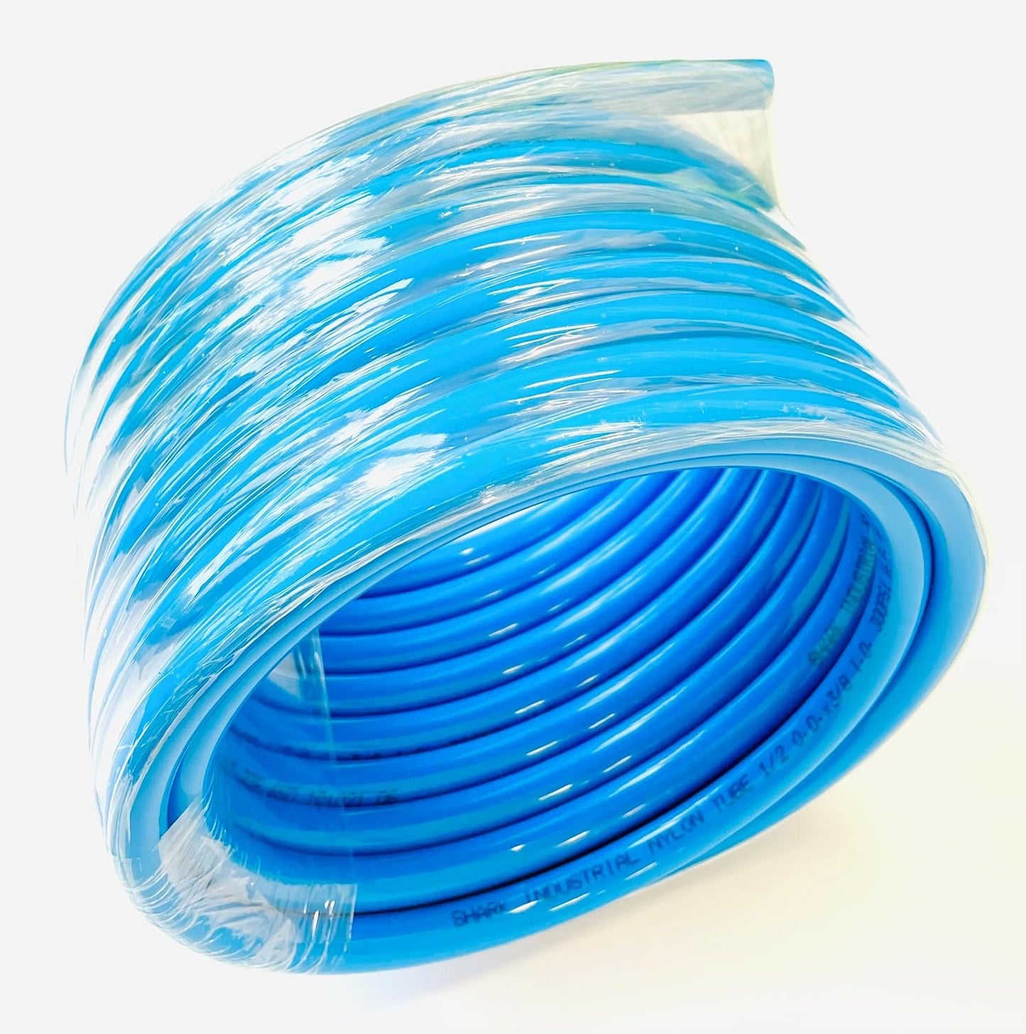 1/2” OD Nylon Tubing x 10M (32.8ft). Air line or fuel line replacement. 0 – 300 PSI (Blue)