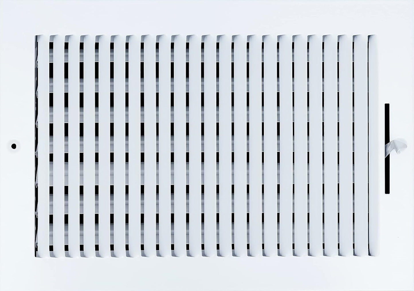 12"x 8" (Duct Opening Size) 1-Way Stamped Face Steel Ceiling/sidewall Air Supply Register - Vent Cover - Actual Outside Dimension 13.75" X 9.75"