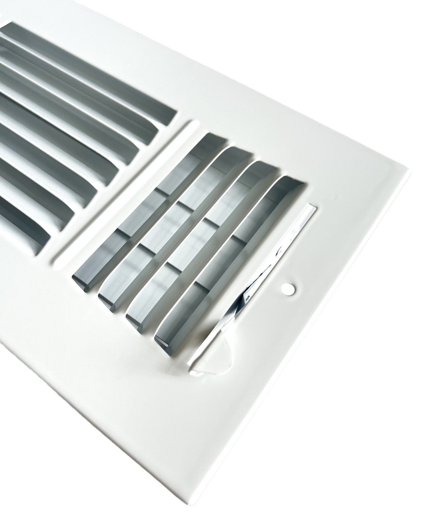 10"x 4" (Duct Opening Size) 3-Way Stamped Face Steel Ceiling/sidewall Air Supply Register - Vent Cover - Actual Outside Dimension 11.75" X 5.75"