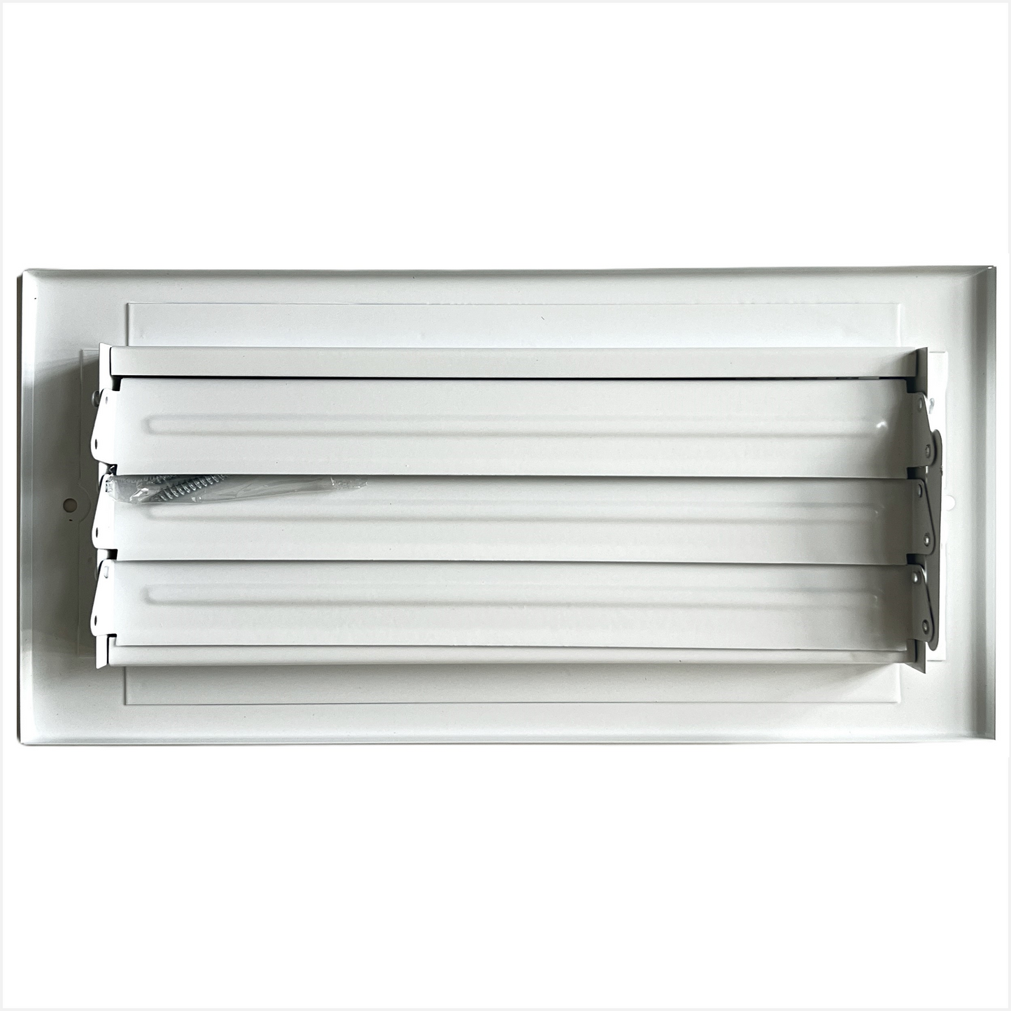 10"x 4" (Duct Opening Size) 3-Way Stamped Face Steel Ceiling/sidewall Air Supply Register - Vent Cover - Actual Outside Dimension 11.75" X 5.75"
