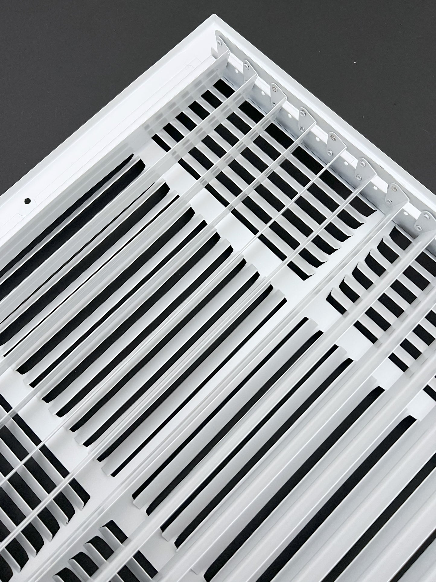 14"x 14" (Duct Opening Size) 4-Way Stamped Face Steel Ceiling/sidewall Air Supply Register - Vent Cover - Actual Outside Dimension 15.75" X 15.75"