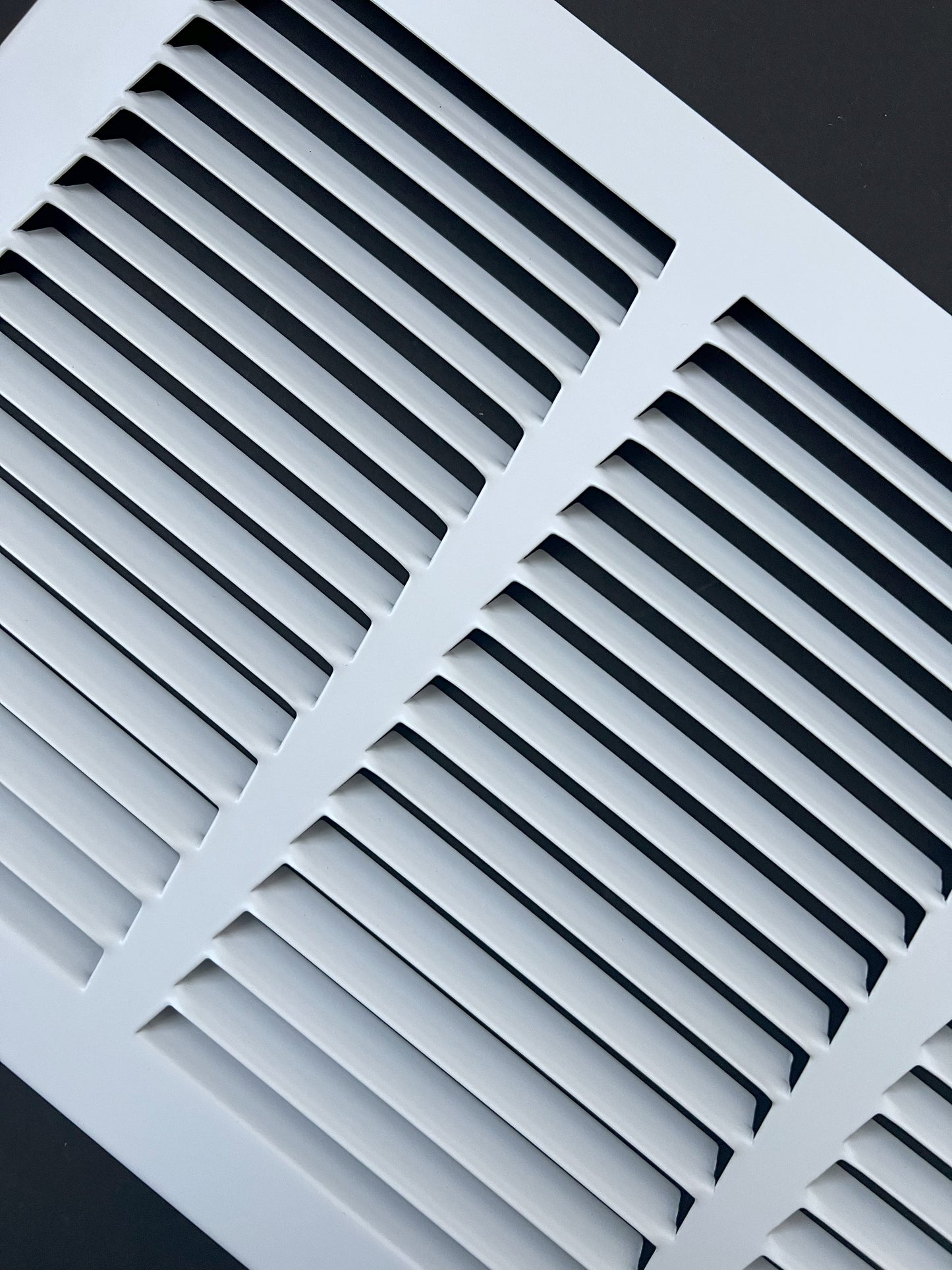 Fits 20x8 Duct Opening Stamped Steel Return Air Grille Vent Cover Grille for Sidewall and Ceiling in White Surface Dimensions: 21.75"W X 9.75"H (20" W x 8" H Duct Opening)