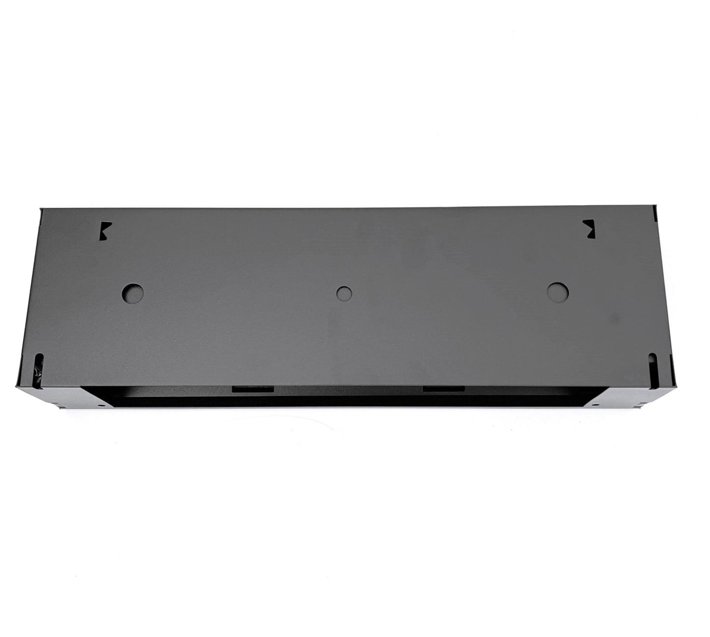 Fits 15" Floor Corner Baseboard Register 15" External Length Register Vent Cover Grille Adjustable Lever for Air Flow Control with Matte Black Powder Coating