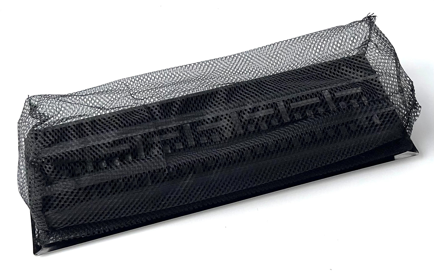 4inch Wide x14inch Long (Duct Opening Size) Decorative Floor Register Vent with Mesh Cover Trap (Overall Size 5.5 inch Wide x 15.5" Long) Matte Bronze