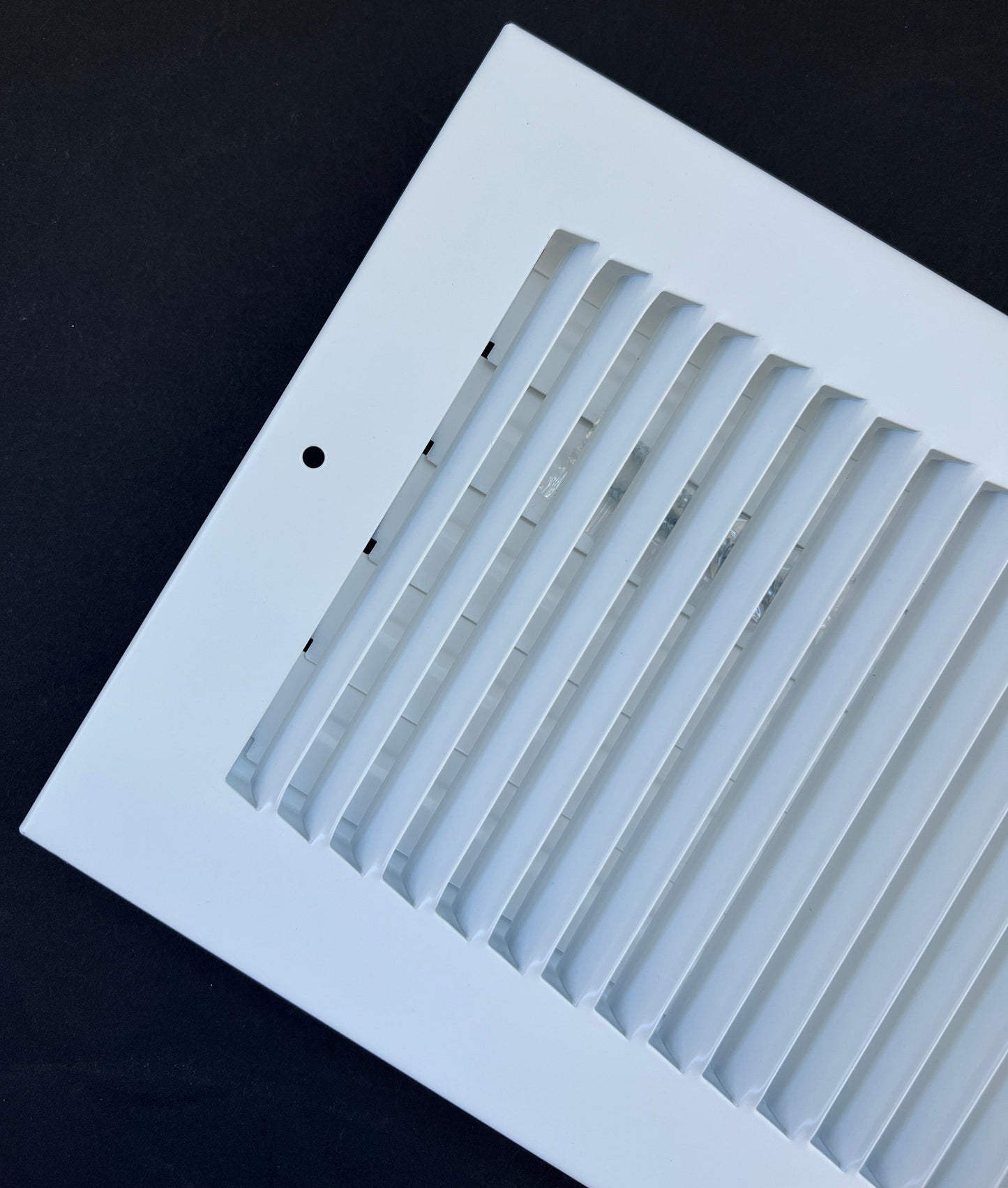 10"x 6" (Duct Opening Size) 1-Way Stamped Face Steel Ceiling/sidewall Air Supply Register - Vent Cover - Actual Outside Dimension 11.75" X 7.75"