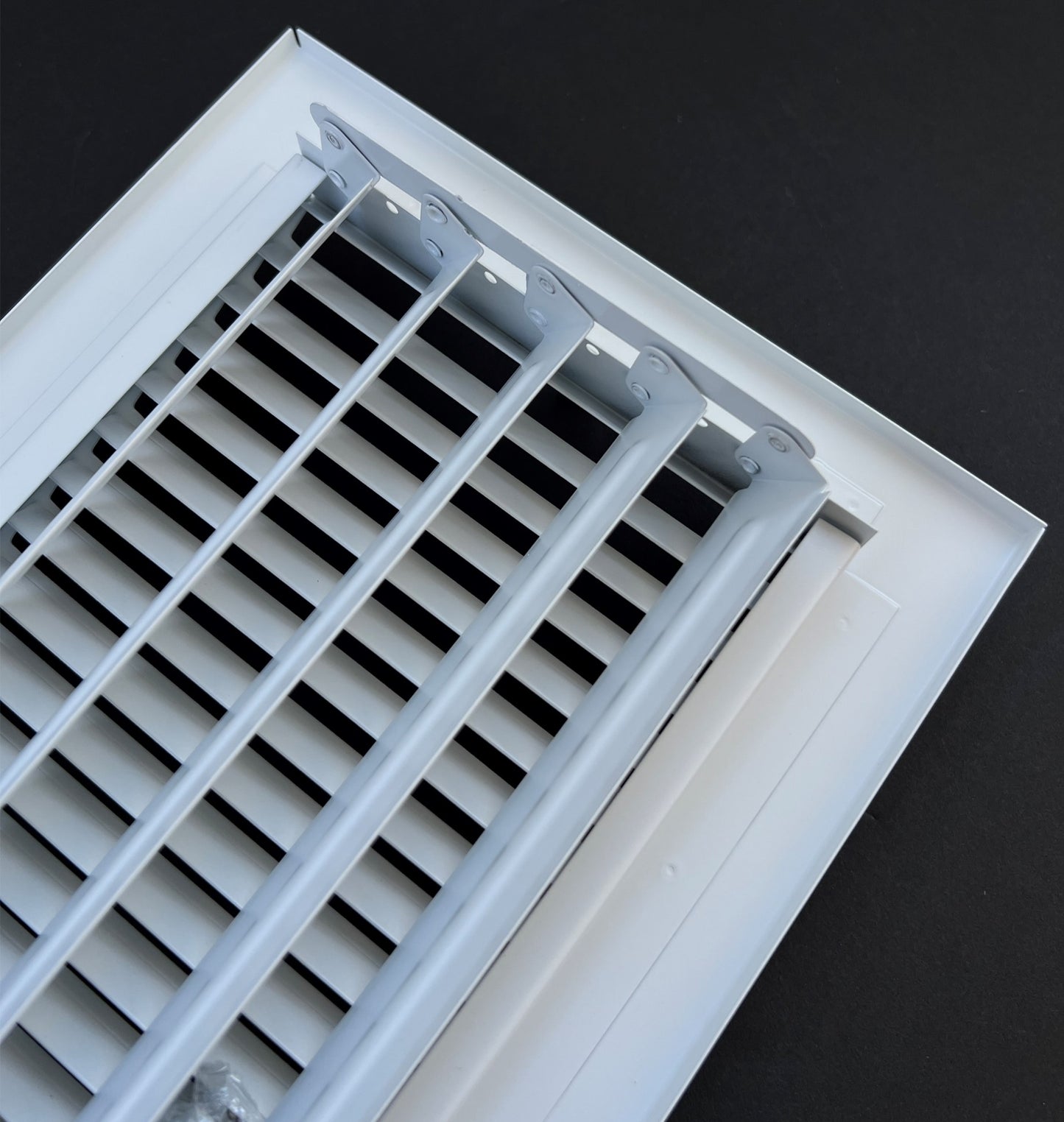 10"x 6" (Duct Opening Size) 1-Way Stamped Face Steel Ceiling/sidewall Air Supply Register - Vent Cover - Actual Outside Dimension 11.75" X 7.75"