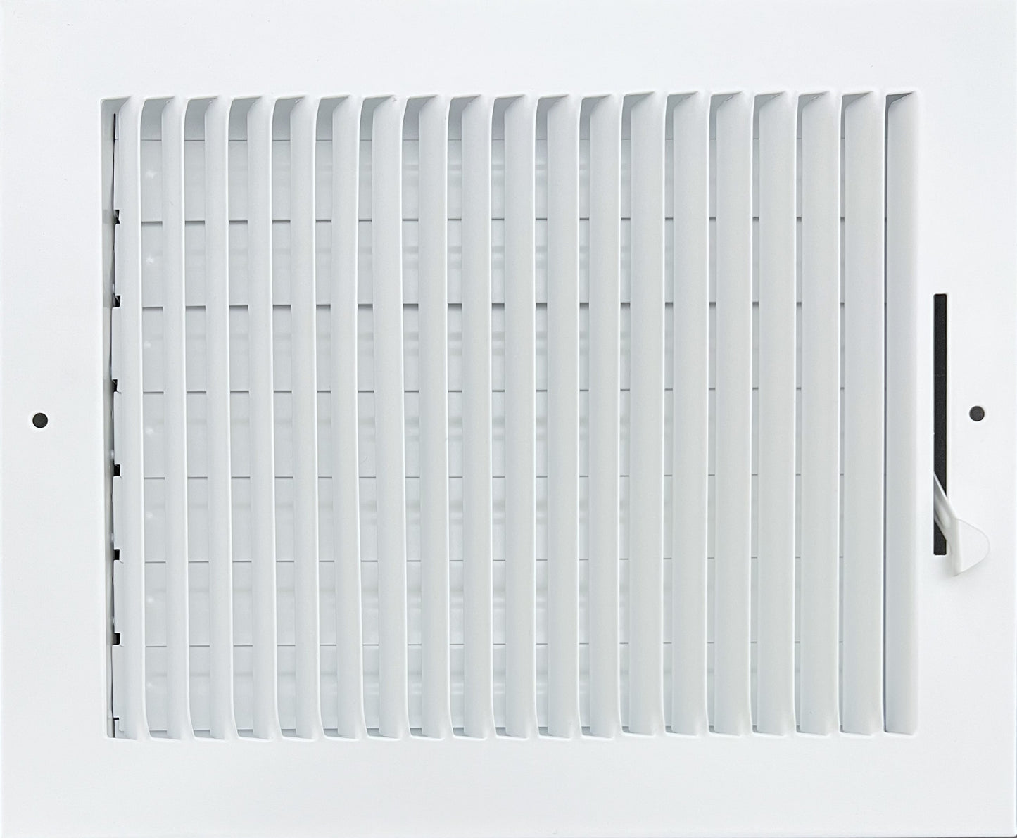10"x 8" (Duct Opening Size) 1-Way Stamped Face Steel Ceiling/sidewall Air Supply Register - Vent Cover - Actual Outside Dimension 11.75" X 9.75"