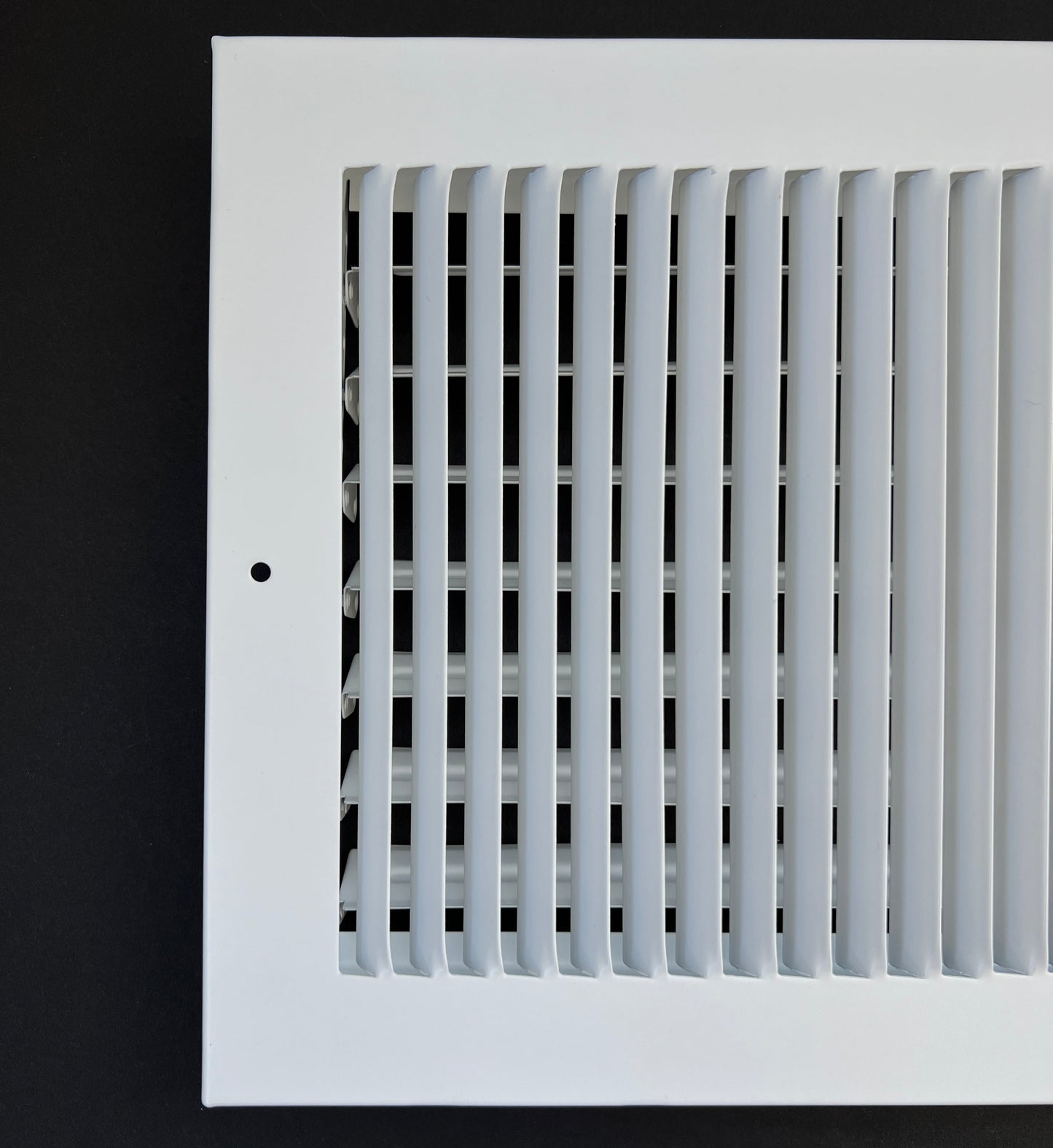 10"x 8" (Duct Opening Size) 1-Way Stamped Face Steel Ceiling/sidewall Air Supply Register - Vent Cover - Actual Outside Dimension 11.75" X 9.75"