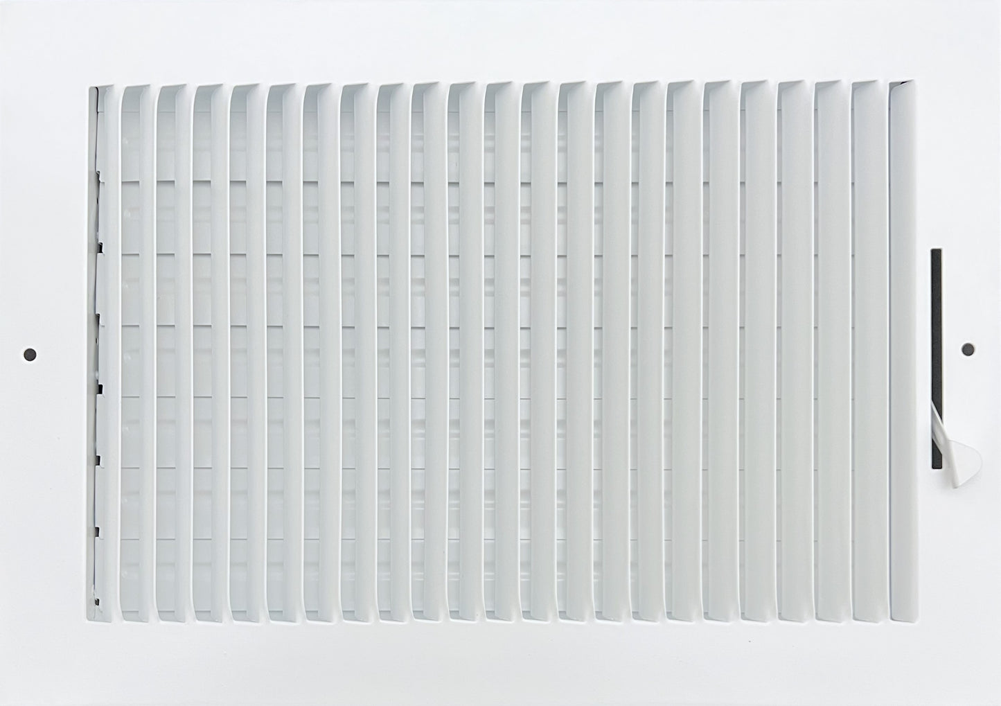 12"x 8" (Duct Opening Size) 1-Way Stamped Face Steel Ceiling/sidewall Air Supply Register - Vent Cover - Actual Outside Dimension 13.75" X 9.75"