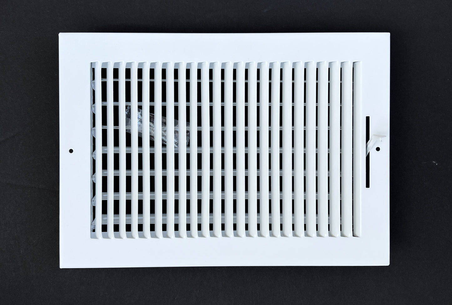 12x8 Duct Opening 1 Way Steel Air Supply Diffuser Register Vent Cover Grill for Sidewall and Ceiling