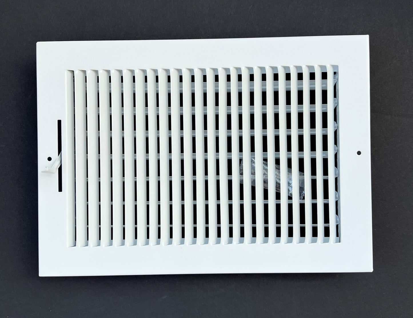12"x 8" (Duct Opening Size) 1-Way Stamped Face Steel Ceiling/sidewall Air Supply Register - Vent Cover - Actual Outside Dimension 13.75" X 9.75"