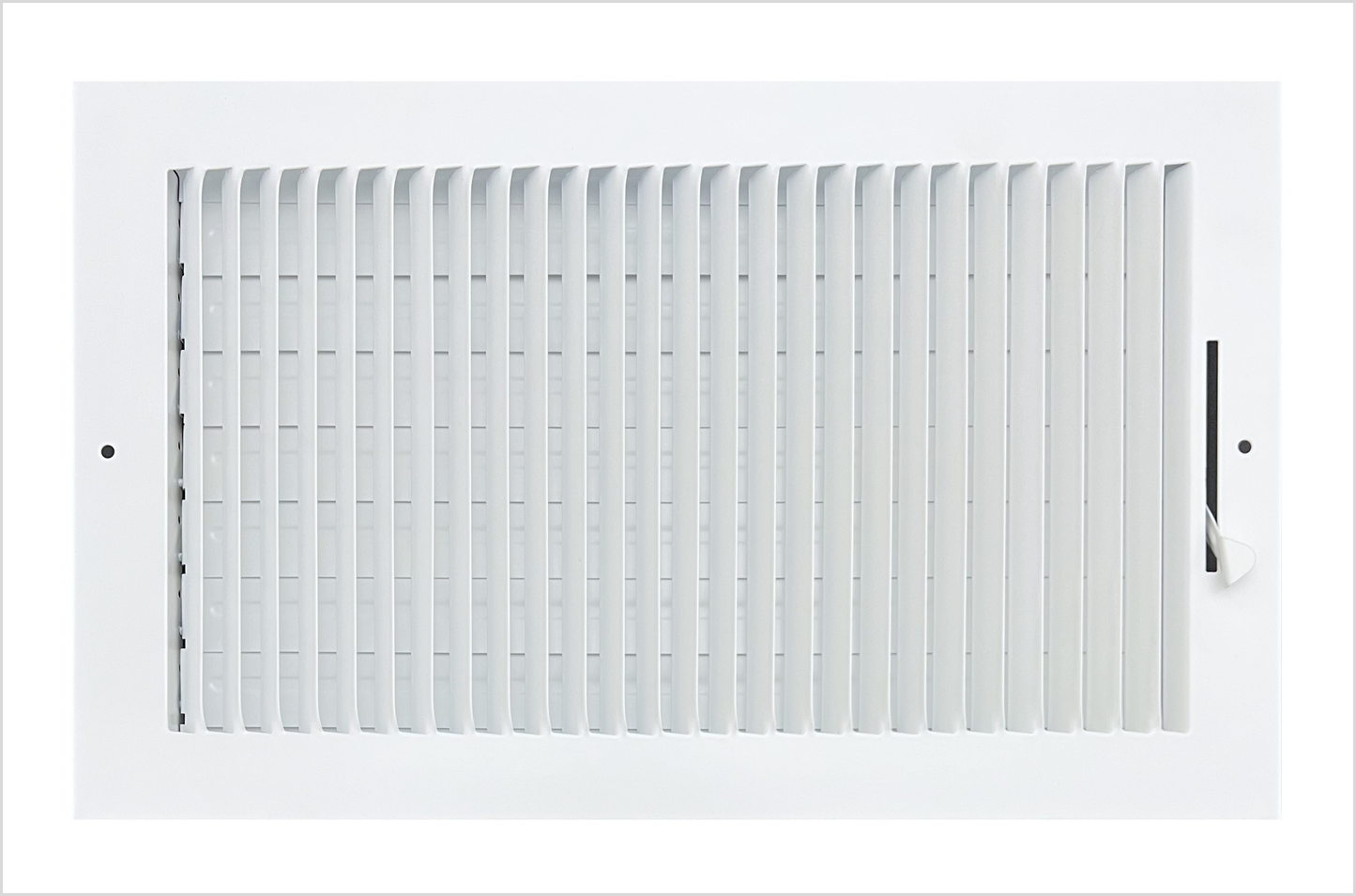 14"x 8" (Duct Opening Size) 1-Way Stamped Face Steel Ceiling/sidewall Air Supply Register - Vent Cover - Actual Outside Dimension 15.75" X 9.75"