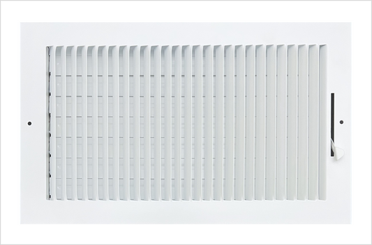 14"x 8" (Duct Opening Size) 1-Way Stamped Face Steel Ceiling/sidewall Air Supply Register - Vent Cover - Actual Outside Dimension 15.75" X 9.75"