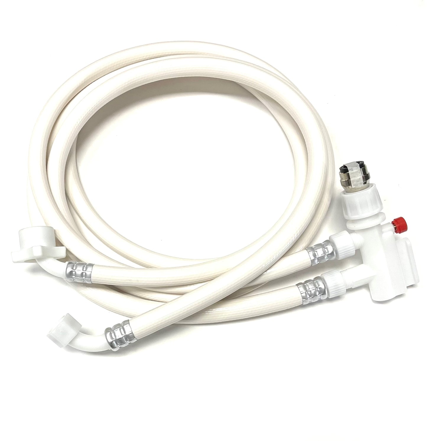 Shark Industrial 6 FT Countertop Dishwasher Fill and Drain Hose Kit with faucet adapter for all major brands